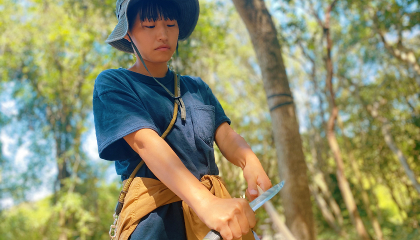 【お申込開始！兵庫／淡路島】はじめてのブッシュクラフト – JBS認定ブッシュクラフトアドバイザー講座